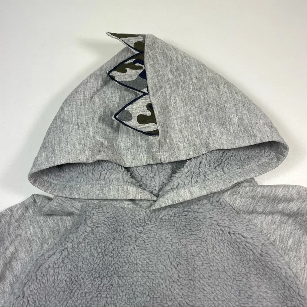 NWOT monster Sherpa fleece hoodie size 3T - Picture 4 of 5